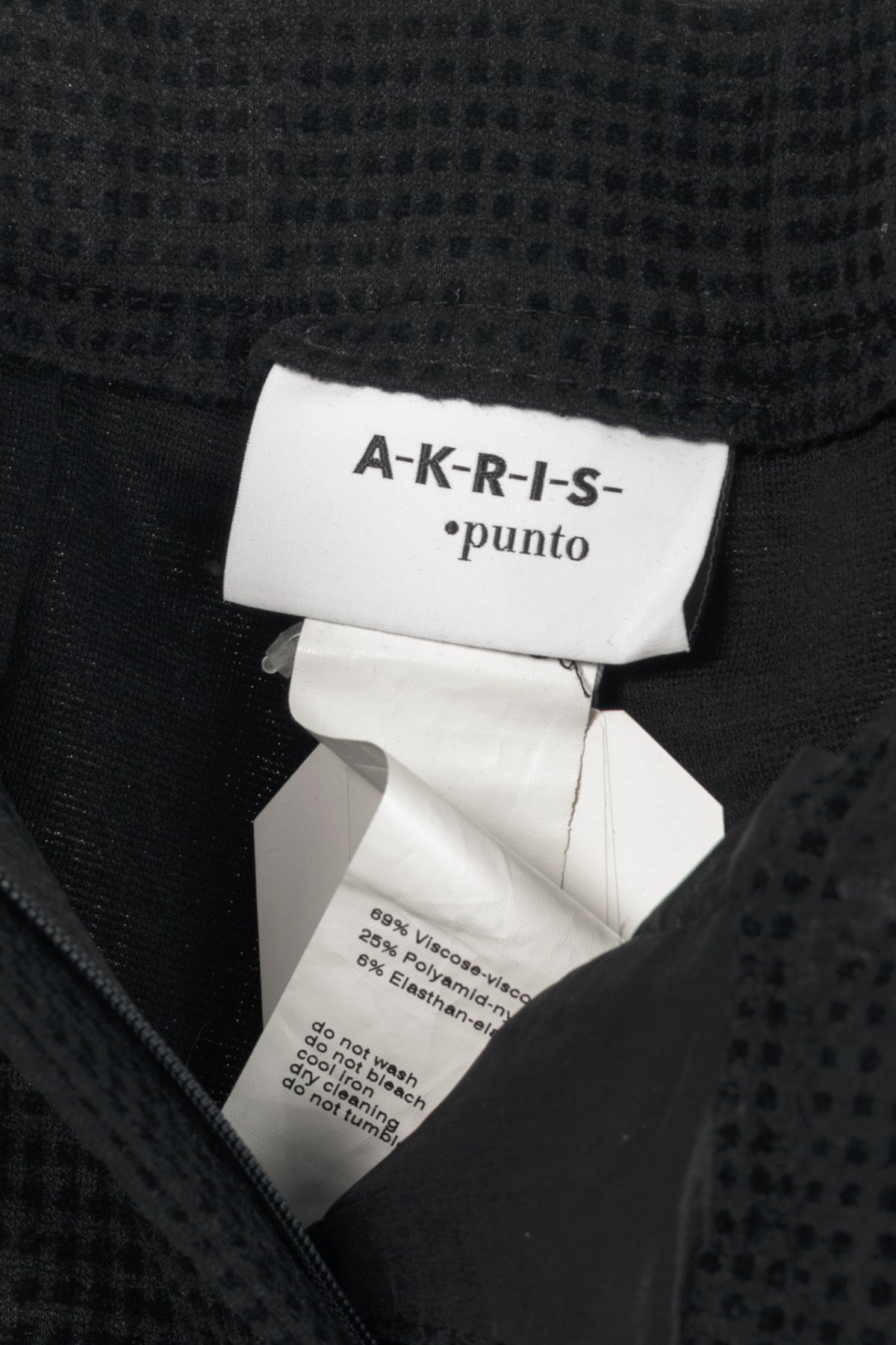 Akris Punto Mara Black Flocked Skinny Pants