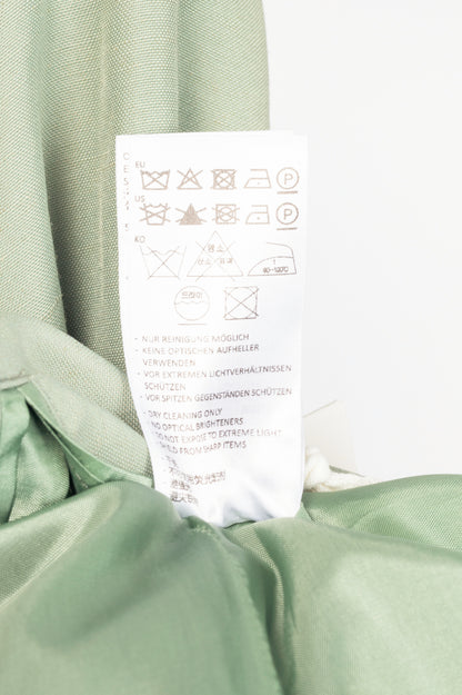 Dorothee Schumacher Casual Sophistication Green Linen-Shantung Jacket