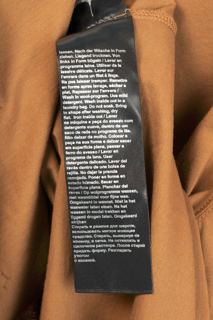 Luisa Cerano Brown Embellished-Front T-Shirt