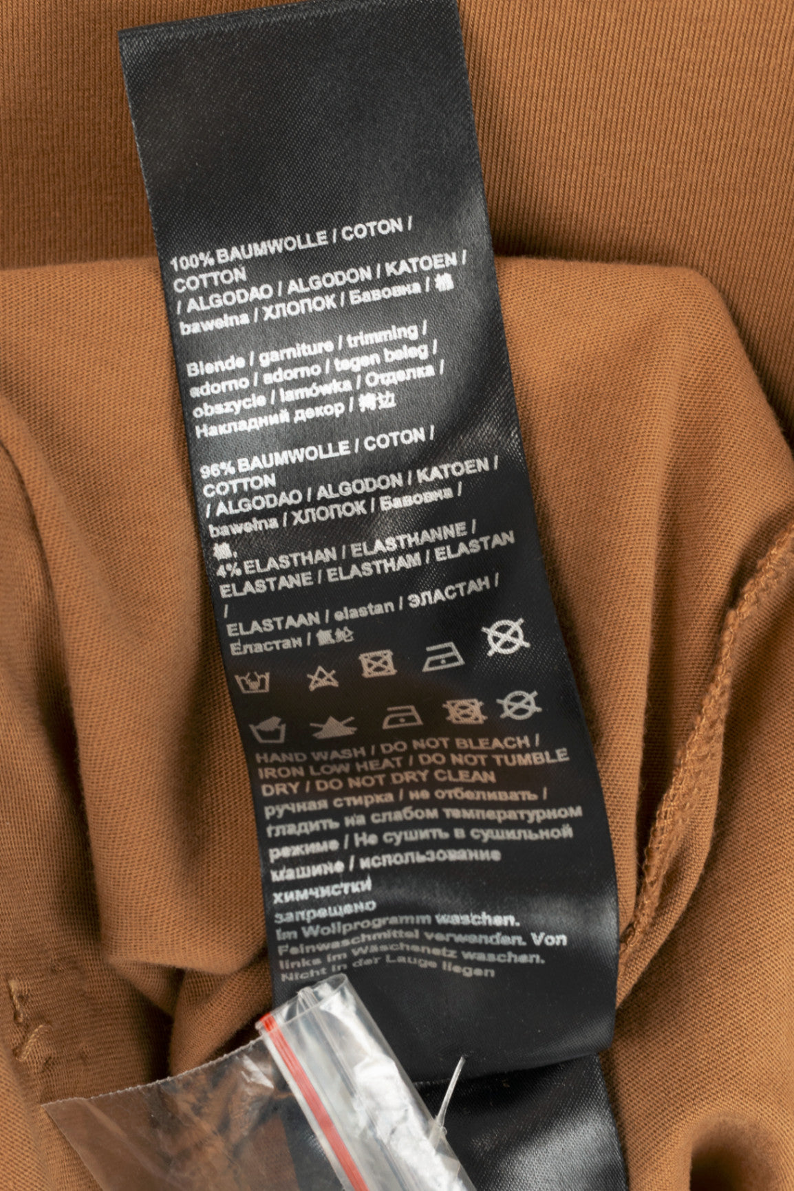 Luisa Cerano Brown Embellished-Front T-Shirt