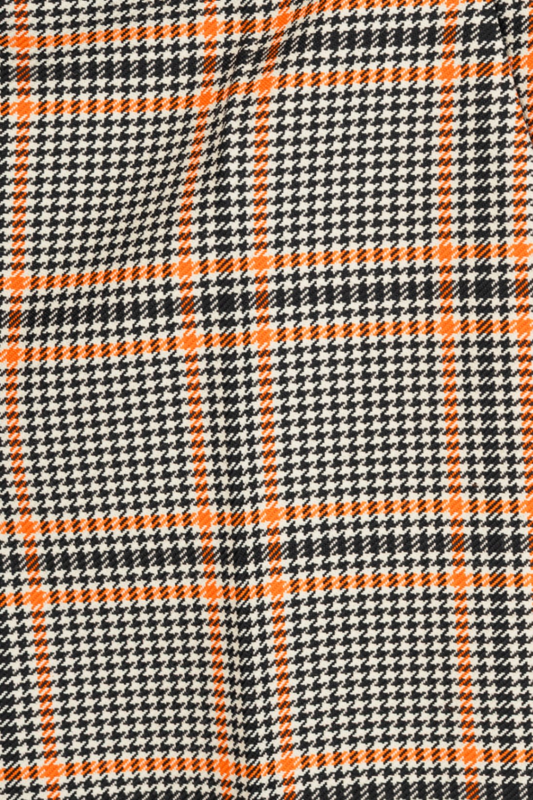 Dorothee Schumacher Modern Heritage Bonotto Check Orange Trousers