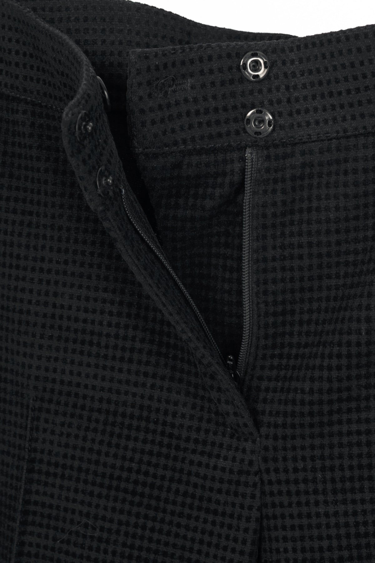Akris Punto Mara Black Flocked Skinny Pants