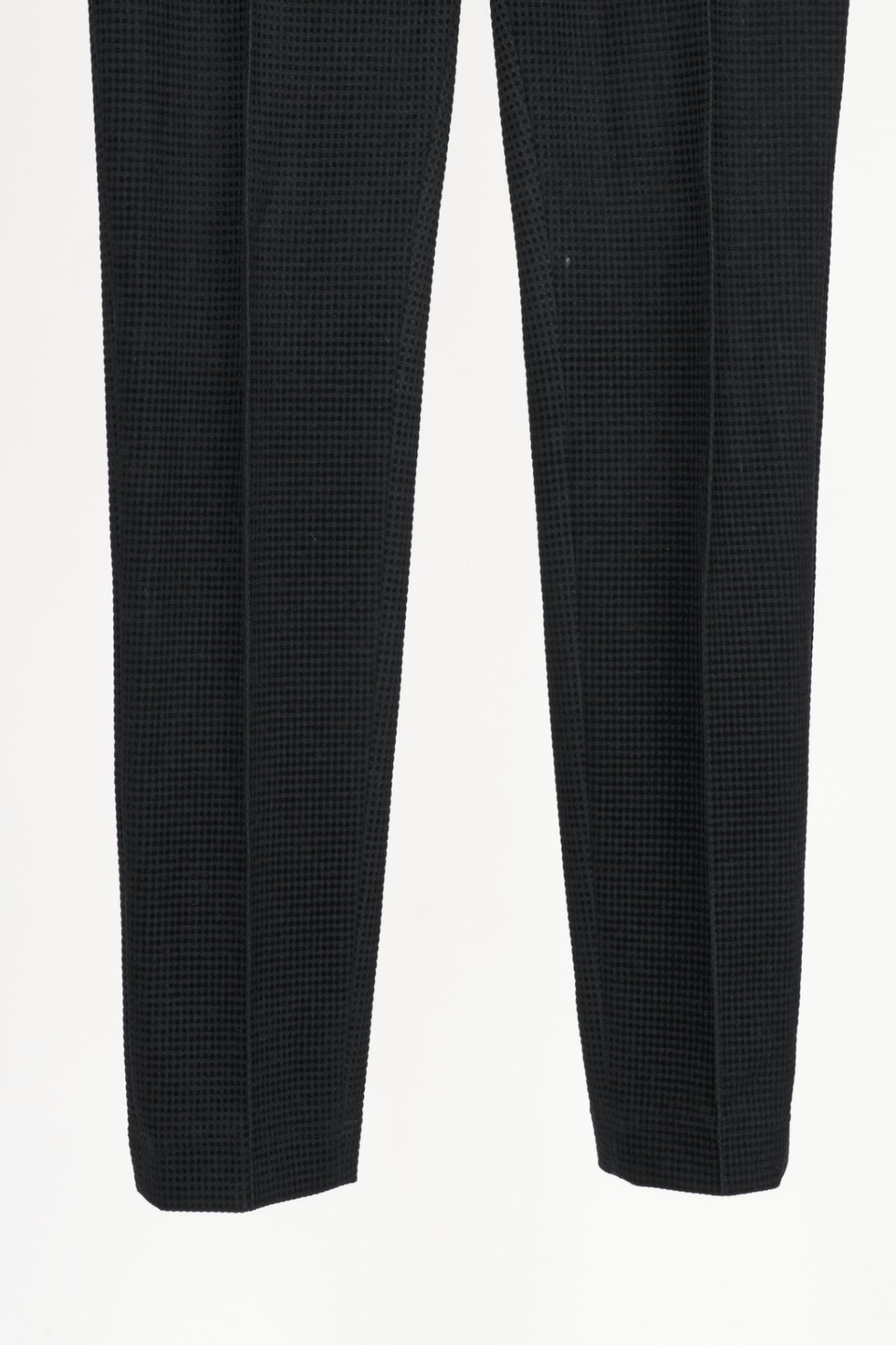Akris Punto Mara Black Flocked Skinny Pants