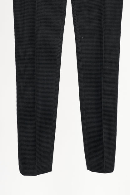 Akris Punto Mara Black Flocked Skinny Pants