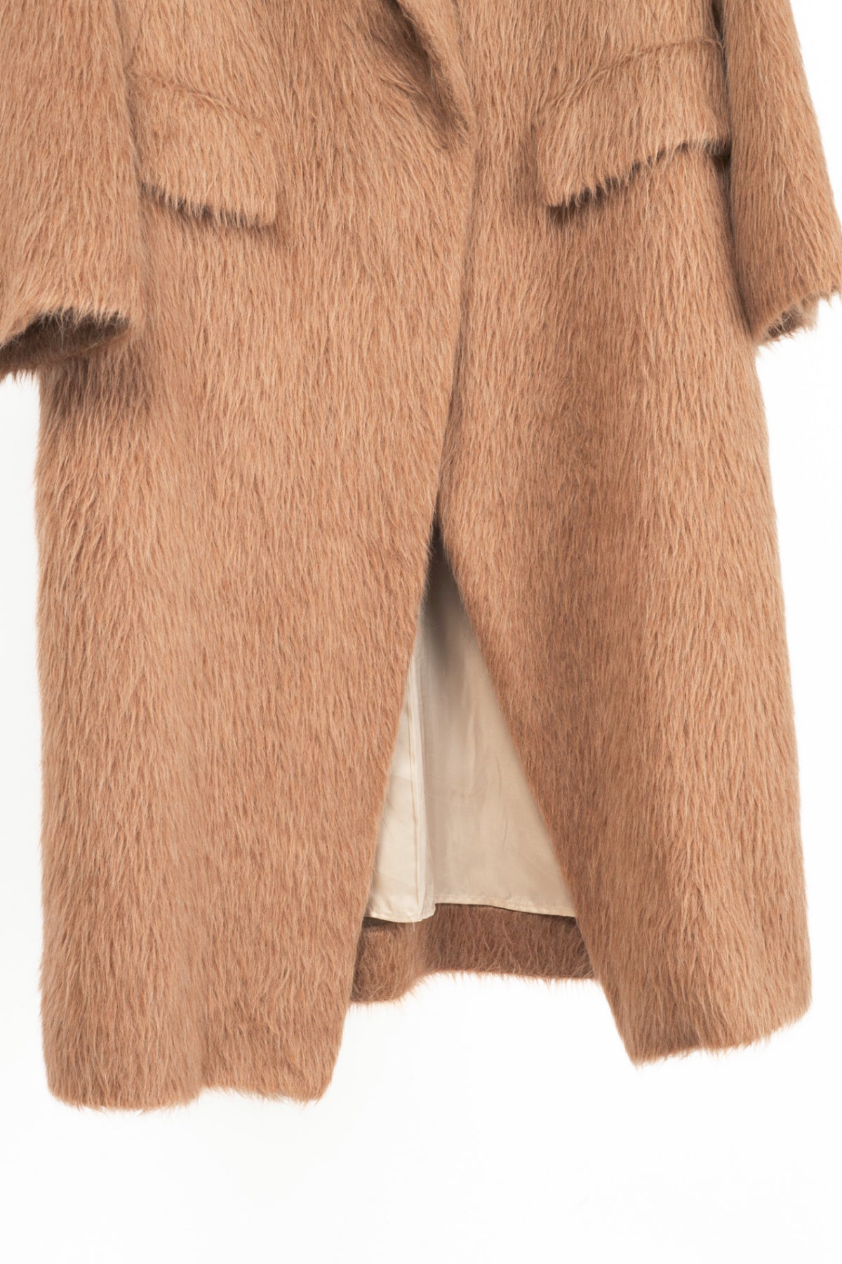 Dorothee Schumacher Pure Luxury Brown Alpaca & Wool Coat