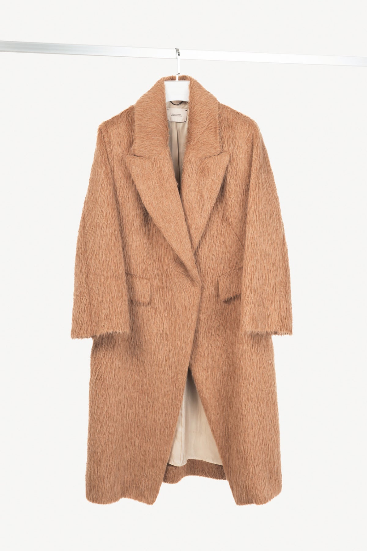 Dorothee Schumacher Pure Luxury Brown Alpaca & Wool Coat