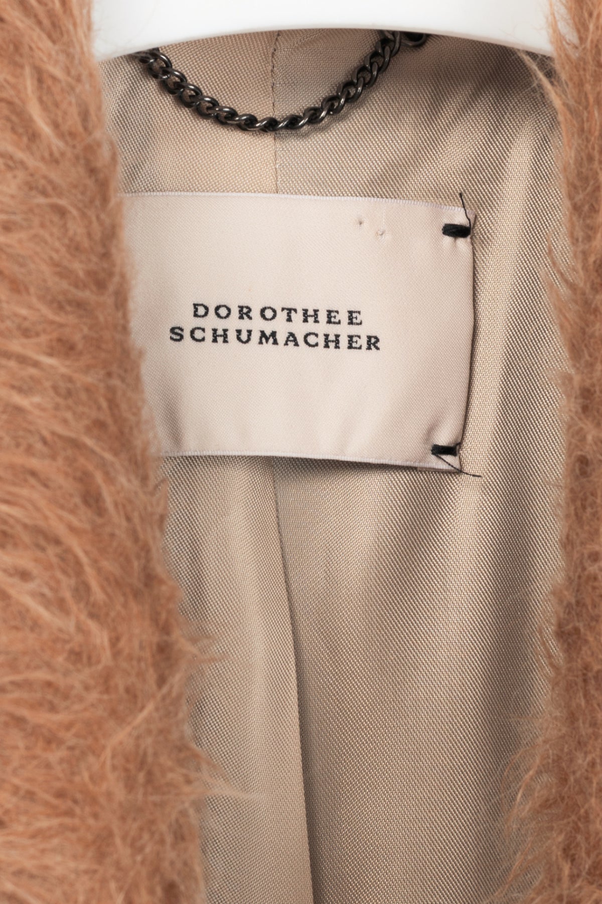Dorothee Schumacher Pure Luxury Brown Alpaca & Wool Coat