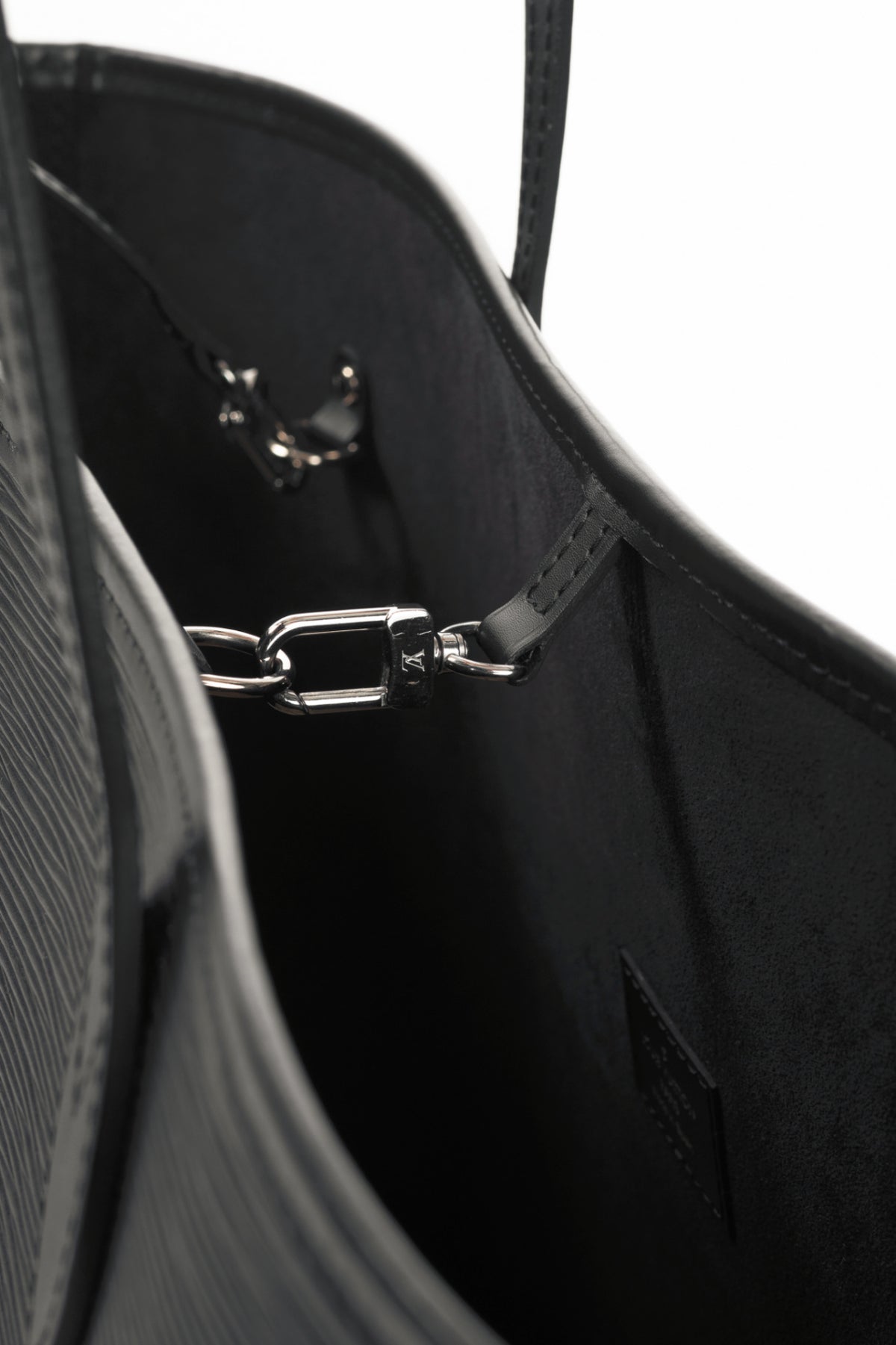 Louis Vuitton Neverfull MM Noir Epi Leather Tote