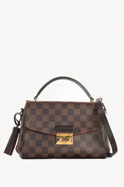 Louis Vuitton Croisette Damier Ebene Canvas Handbag