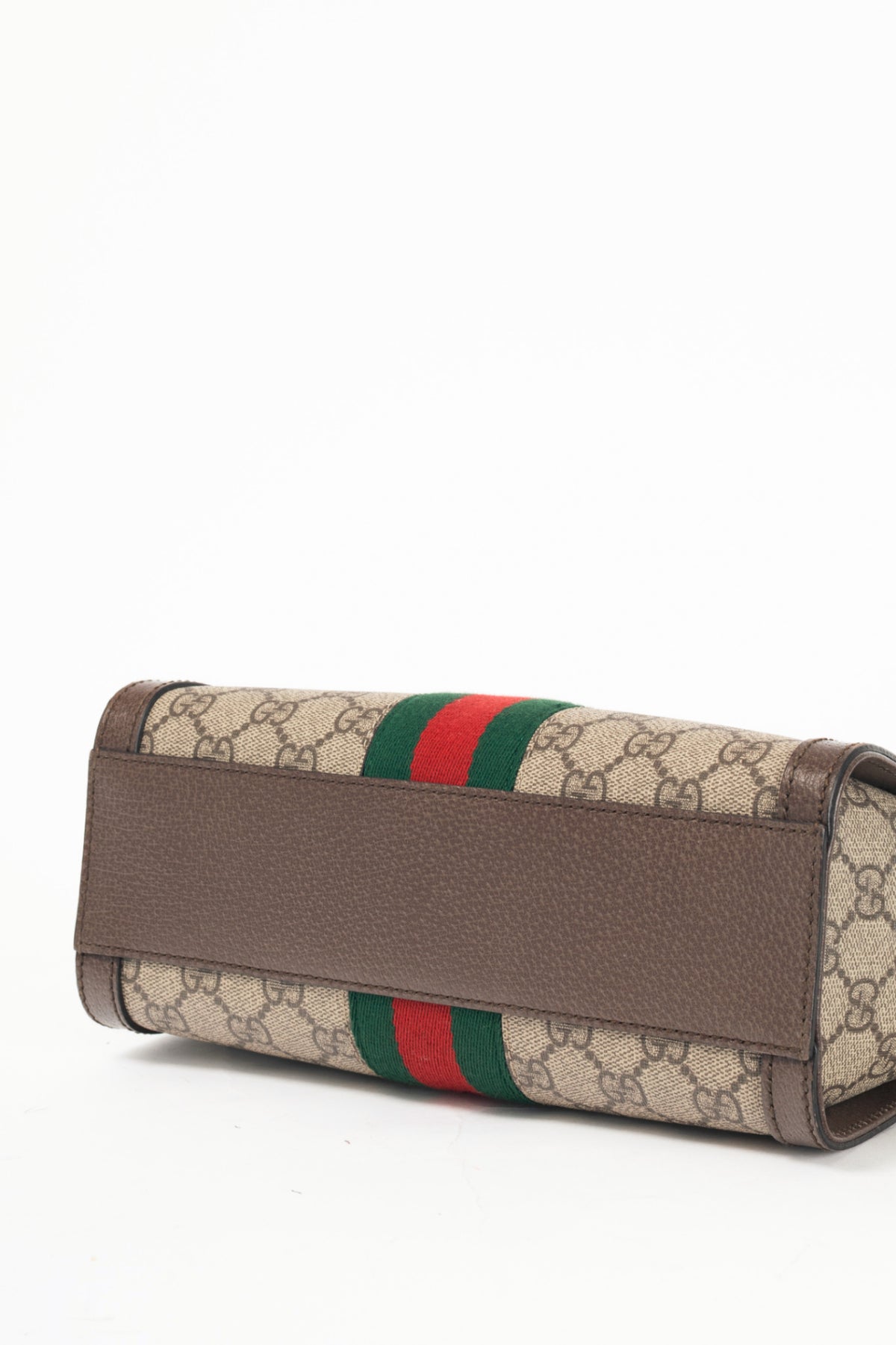 Gucci Ophidia Small Beige & Ebony GG Supreme Tote