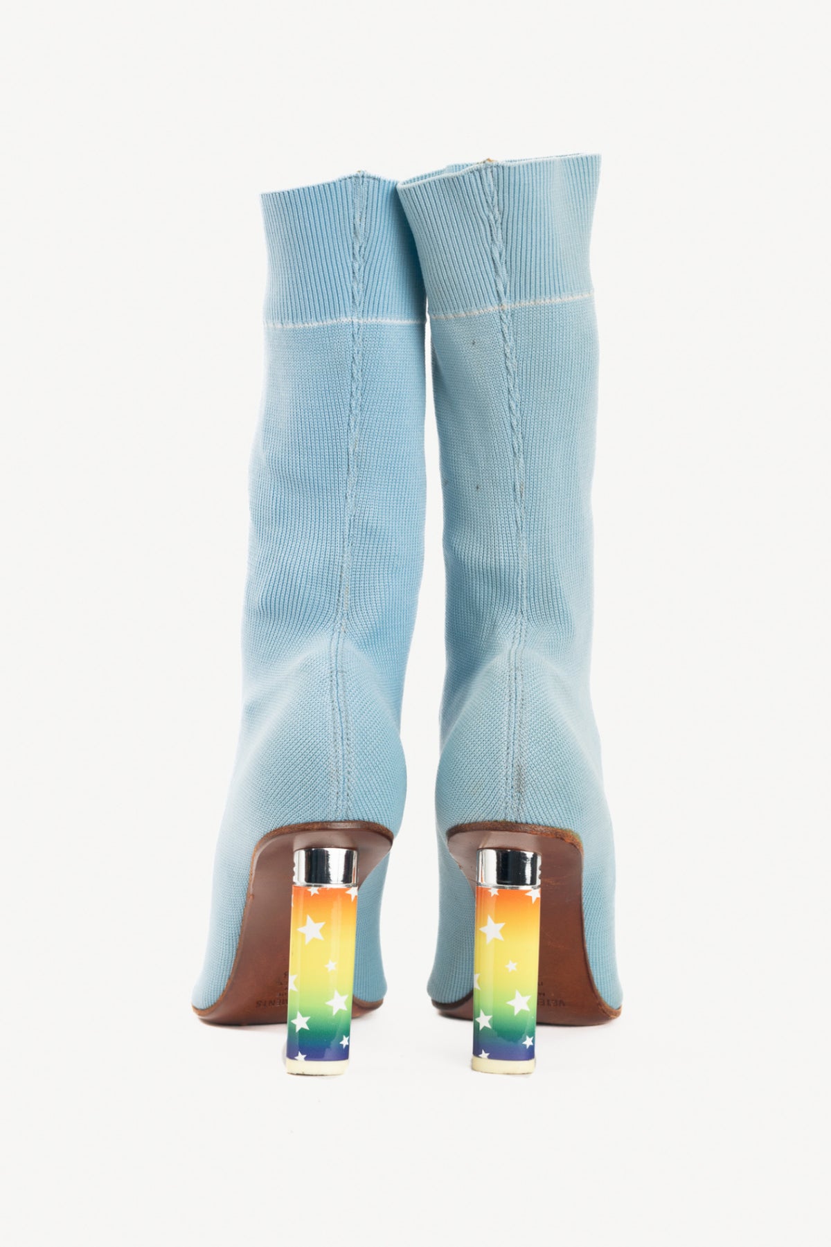 Vetements Blue Stars Lighter Sock Boots