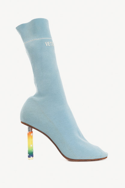 Vetements Blue Stars Lighter Sock Boots