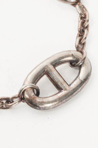 Hermes Farandole Sterling Silver Chaine d'Ancre Bracelet