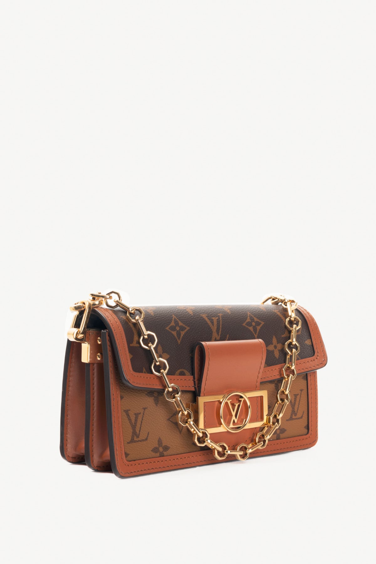 Louis Vuitton Dauphine East-West Monogram & Monogram Reverse Shoulder Bag