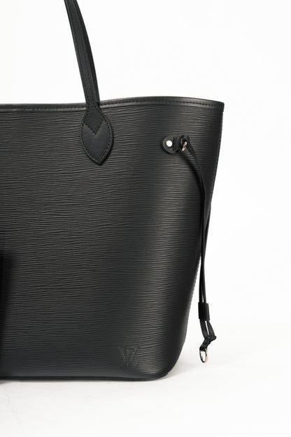 Louis Vuitton Neverfull MM Noir Epi Leather Tote