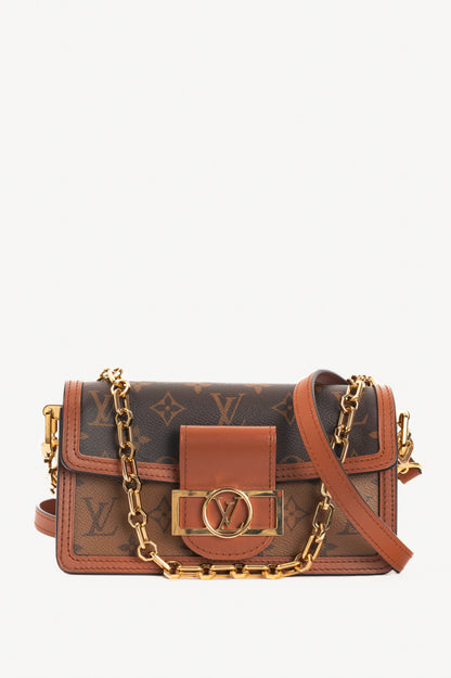 Louis Vuitton Dauphine East-West Monogram & Monogram Reverse Shoulder Bag