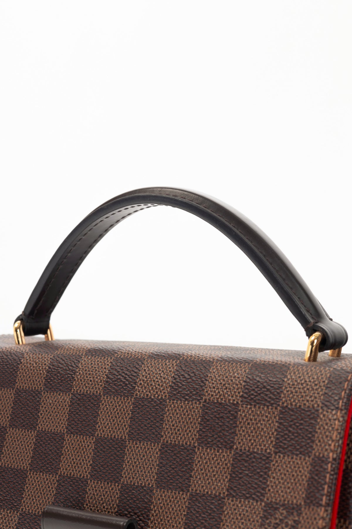 Louis Vuitton Croisette Damier Ebene Canvas Handbag