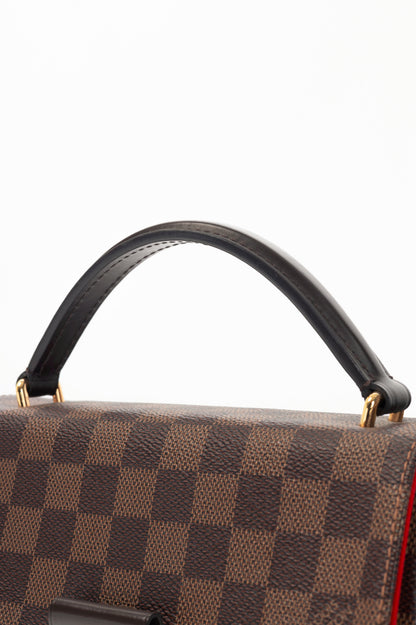 Louis Vuitton Croisette Damier Ebene Canvas Handbag