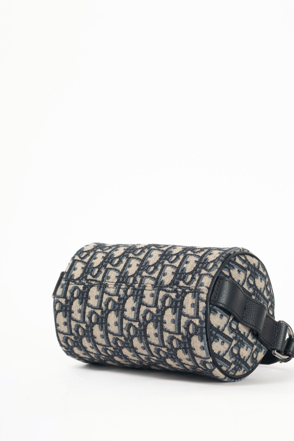 Christian Dior Mini Roller Beige & Black Oblique Shoulder Bag