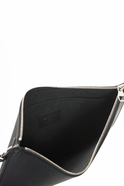 Louis Vuitton Neverfull MM Noir Epi Leather Tote