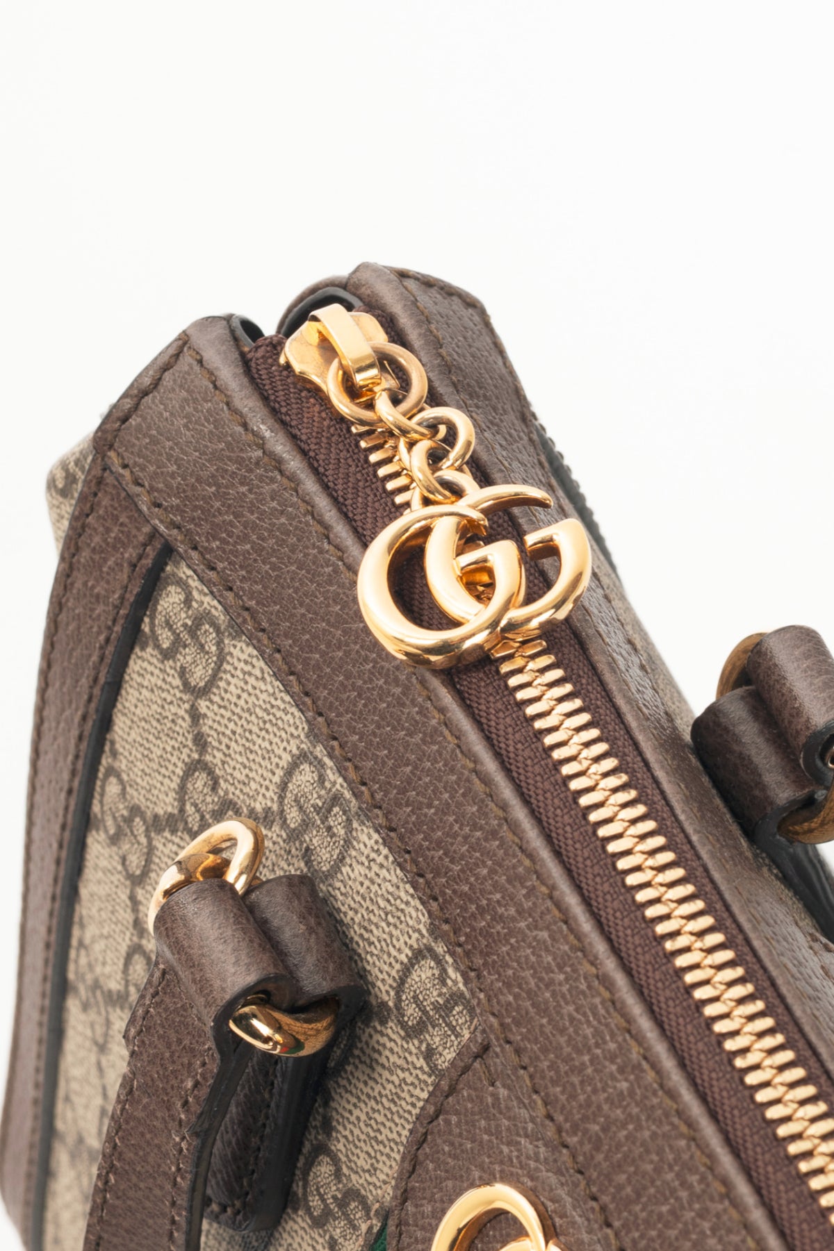 Gucci Ophidia Small Beige & Ebony GG Supreme Tote
