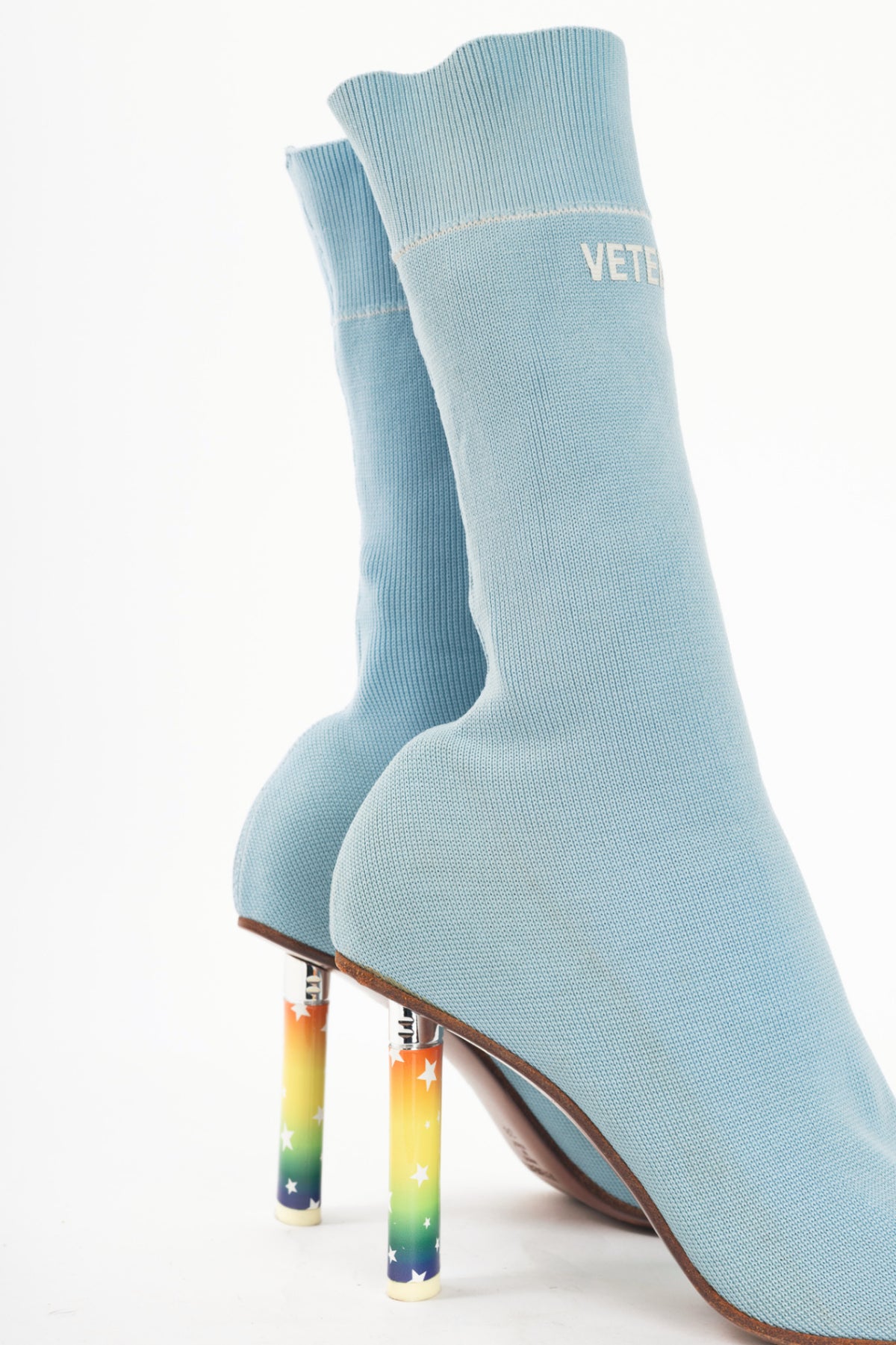 Vetements Blue Stars Lighter Sock Boots