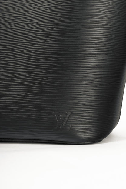 Louis Vuitton Neverfull MM Noir Epi Leather Tote