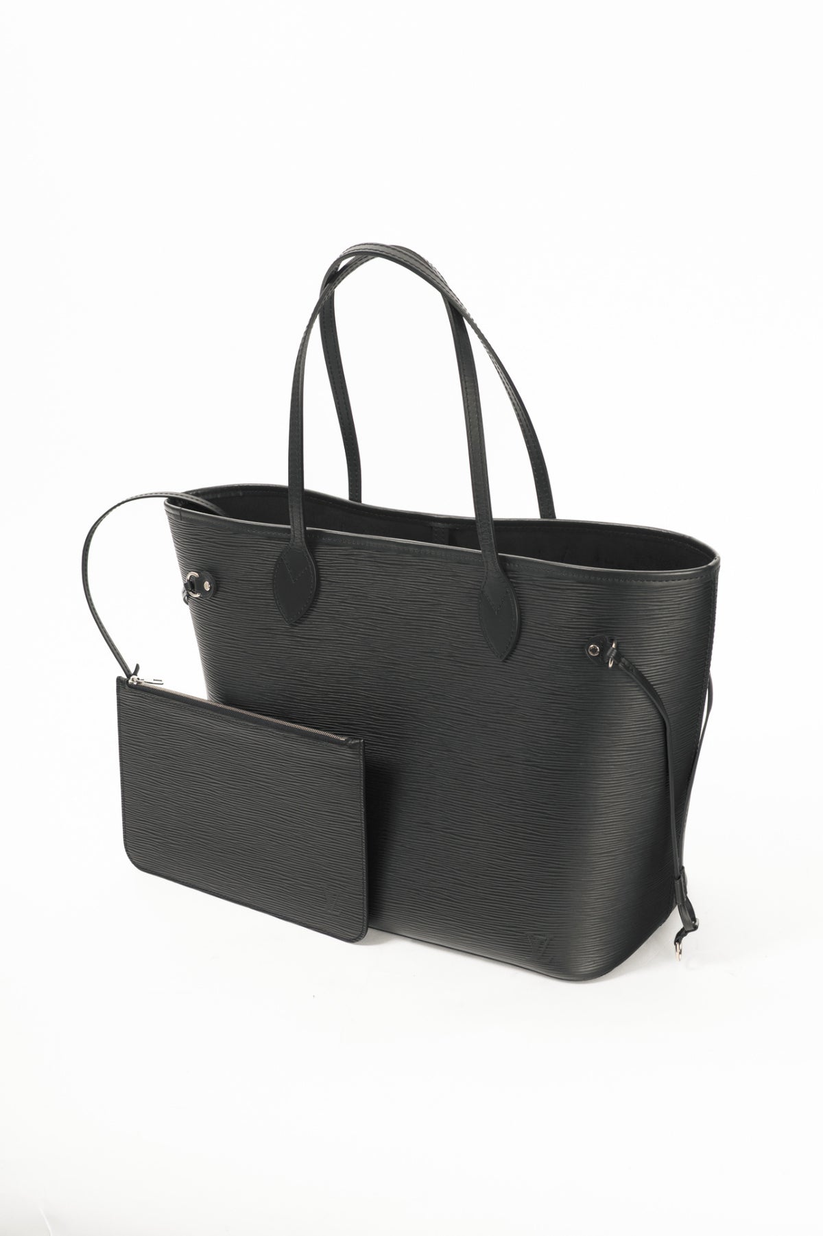 Louis Vuitton Neverfull MM Noir Epi Leather Tote