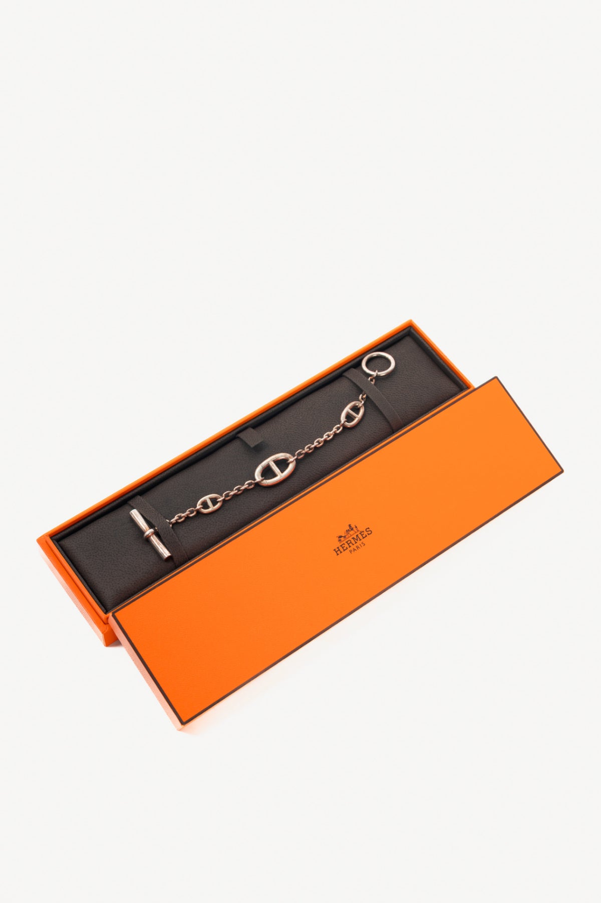 Hermes Farandole Sterling Silver Chaine d'Ancre Bracelet