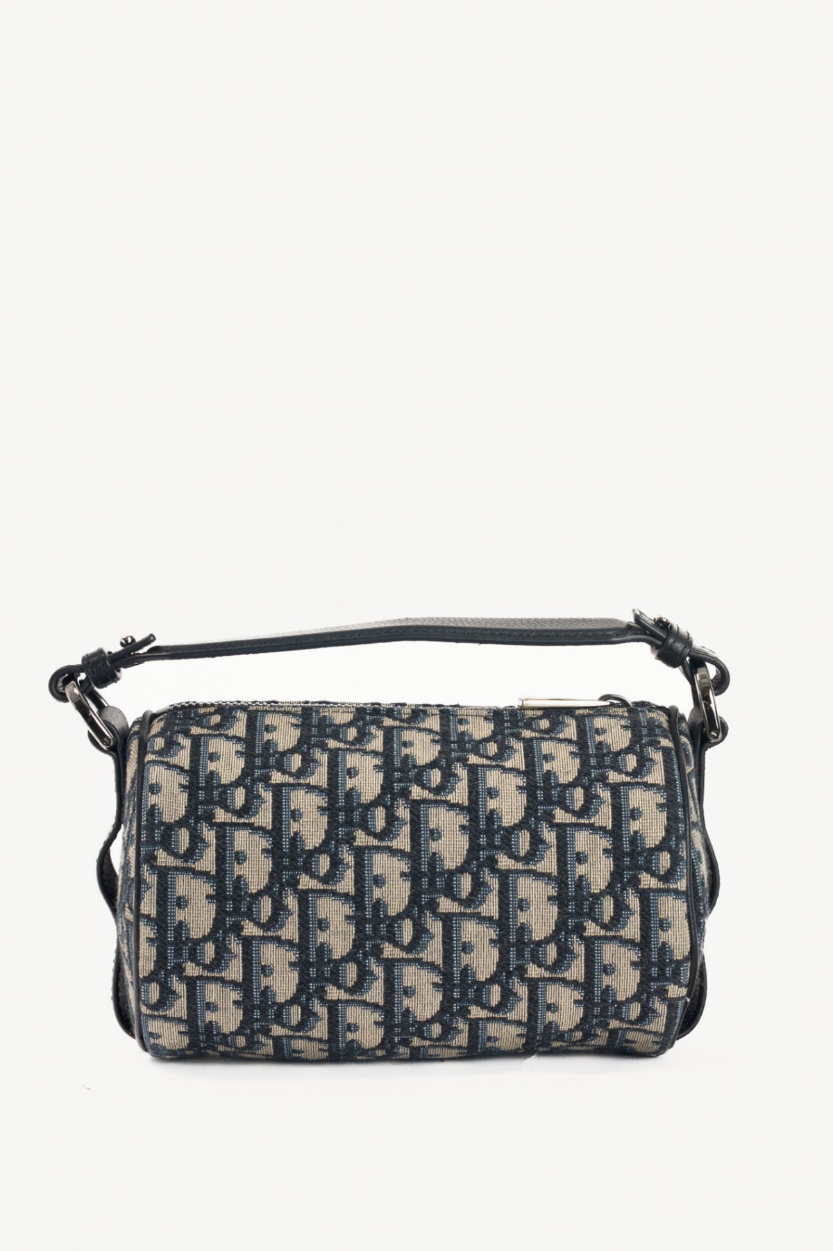 Christian Dior Mini Roller Beige & Black Oblique Shoulder Bag