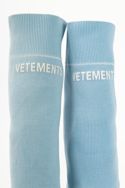 Vetements Blue Stars Lighter Sock Boots