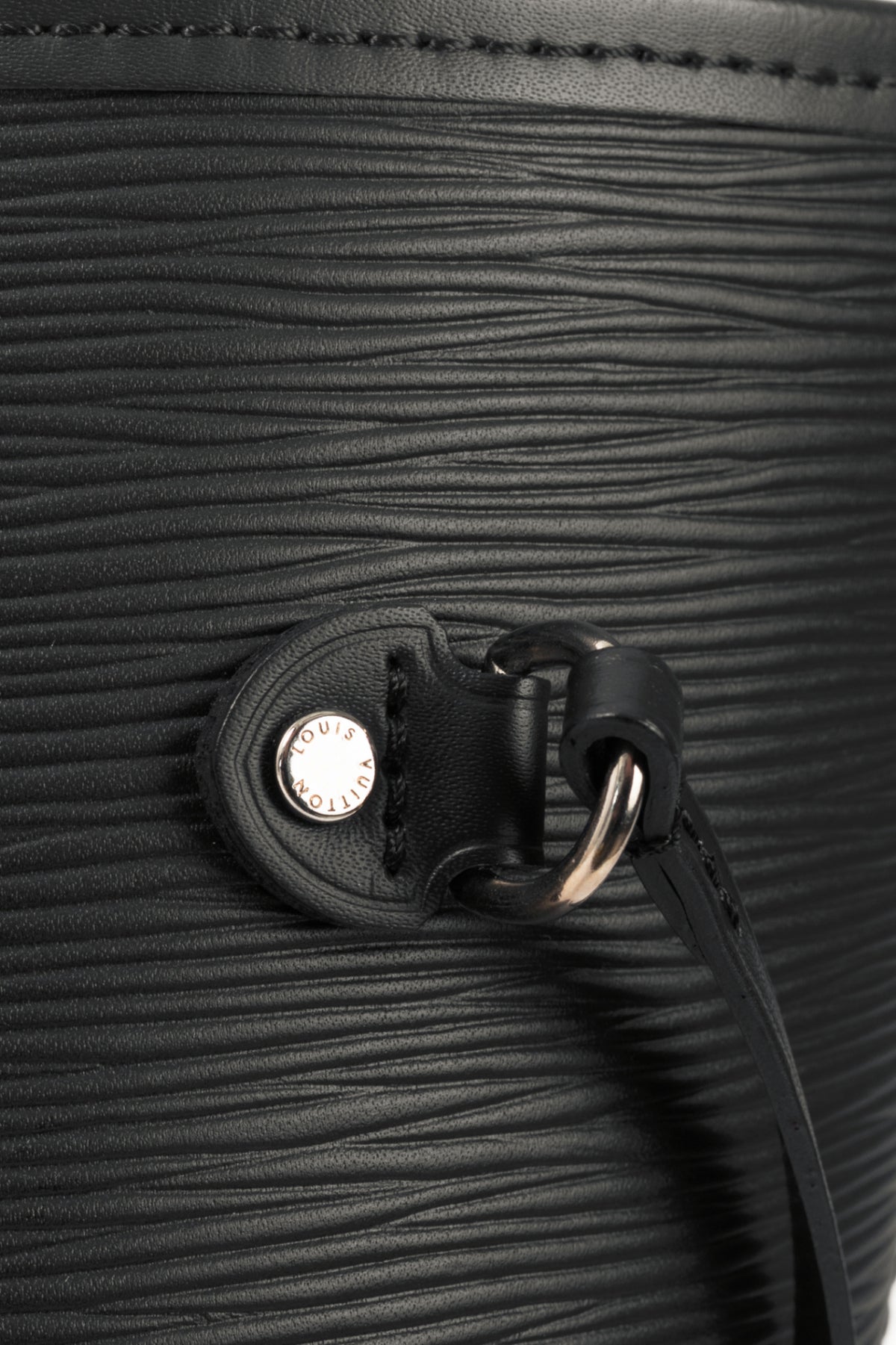 Louis Vuitton Neverfull MM Noir Epi Leather Tote