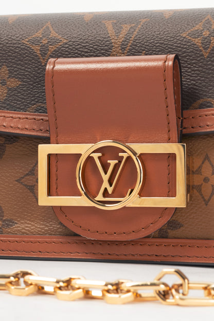 Louis Vuitton Dauphine East-West Monogram & Monogram Reverse Shoulder Bag