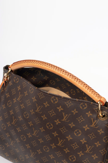 Louis Vuitton Artsy MM Monogram Canvas Hobo