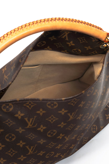 Louis Vuitton Artsy MM Monogram Canvas Hobo