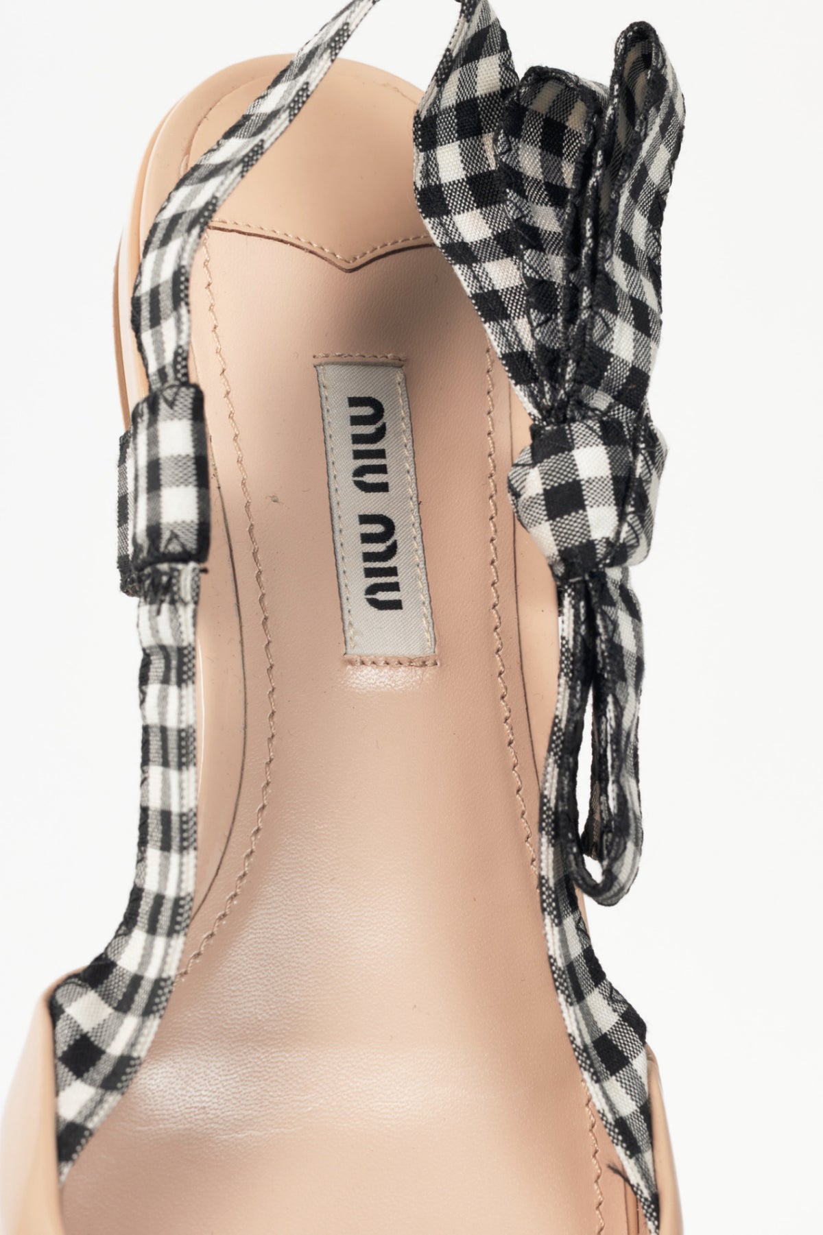 Miu Miu Slingback Flats 37.5