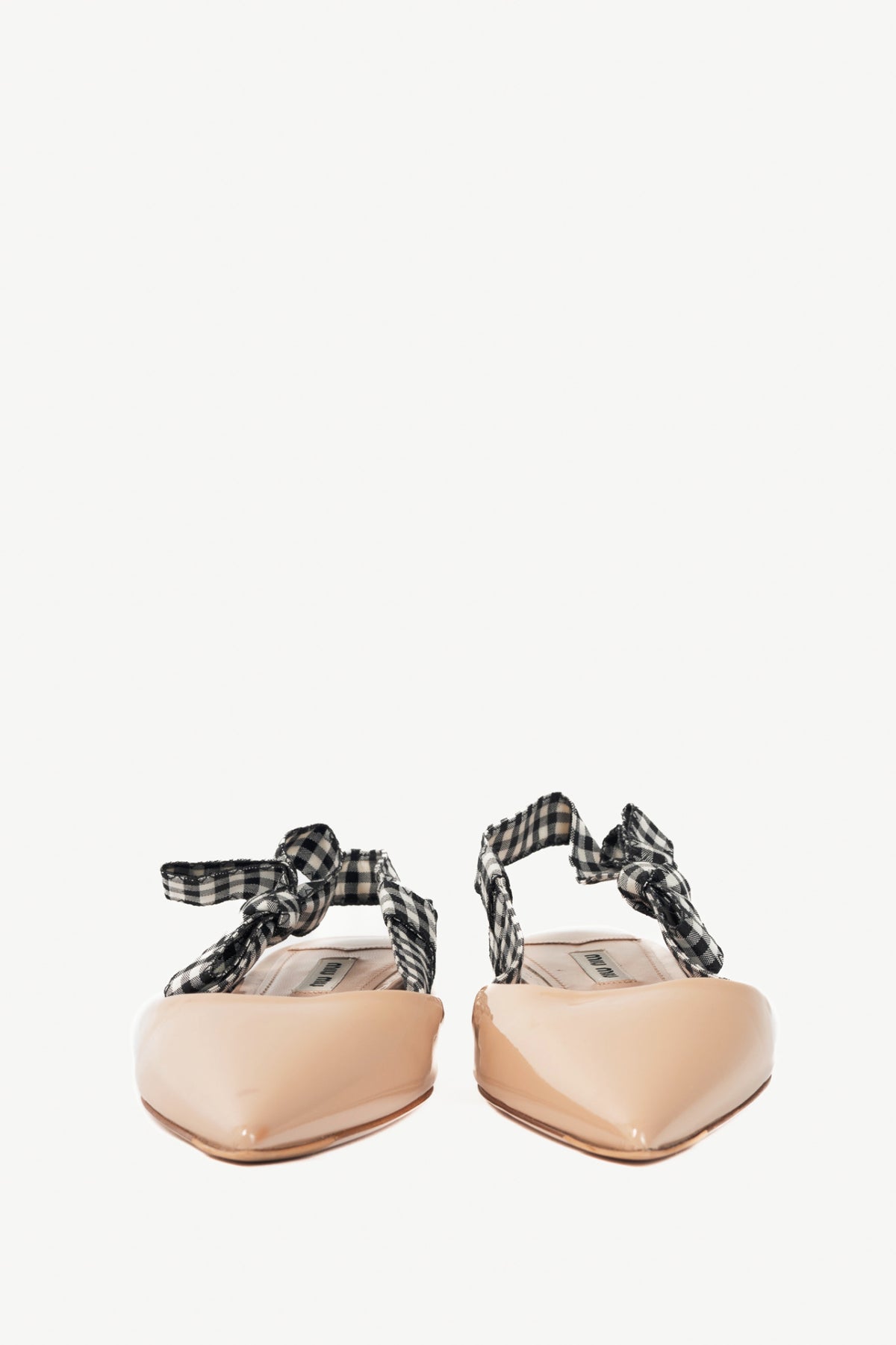 Miu Miu Slingback Flats 37.5