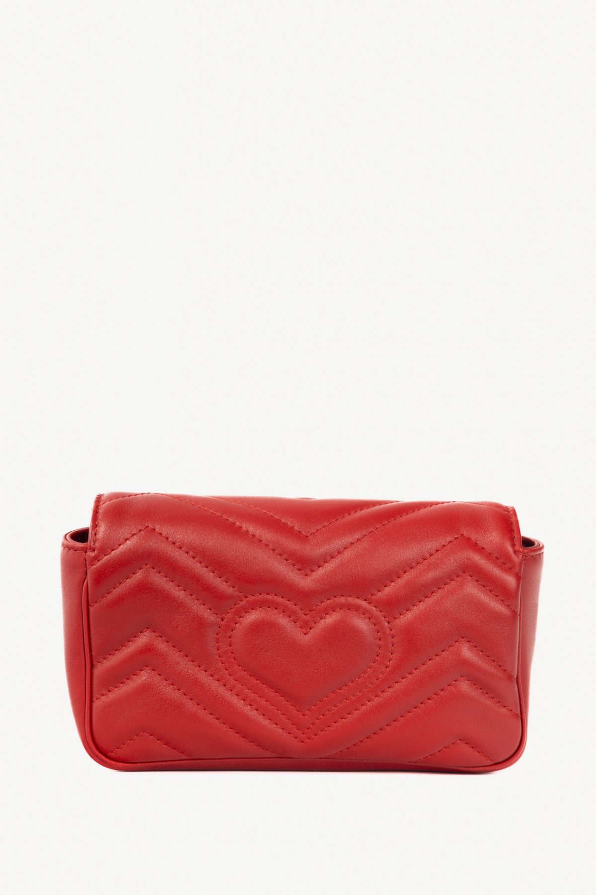 Gucci red mini marmont bag