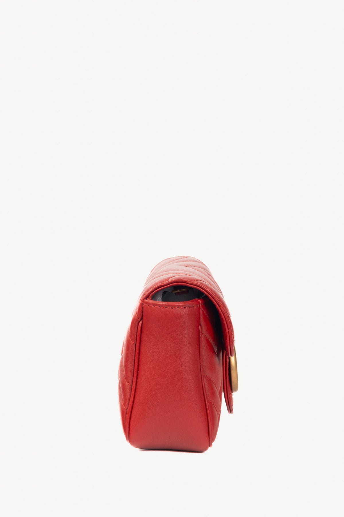 Gucci red mini marmont bag