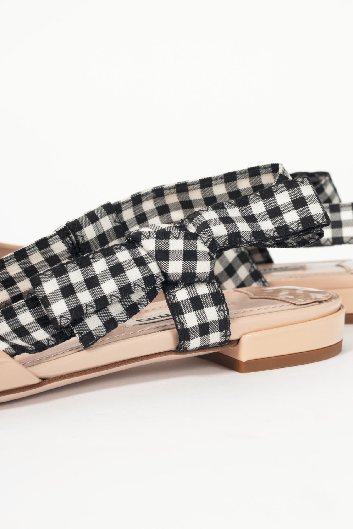 Miu Miu Slingback Flats 37.5