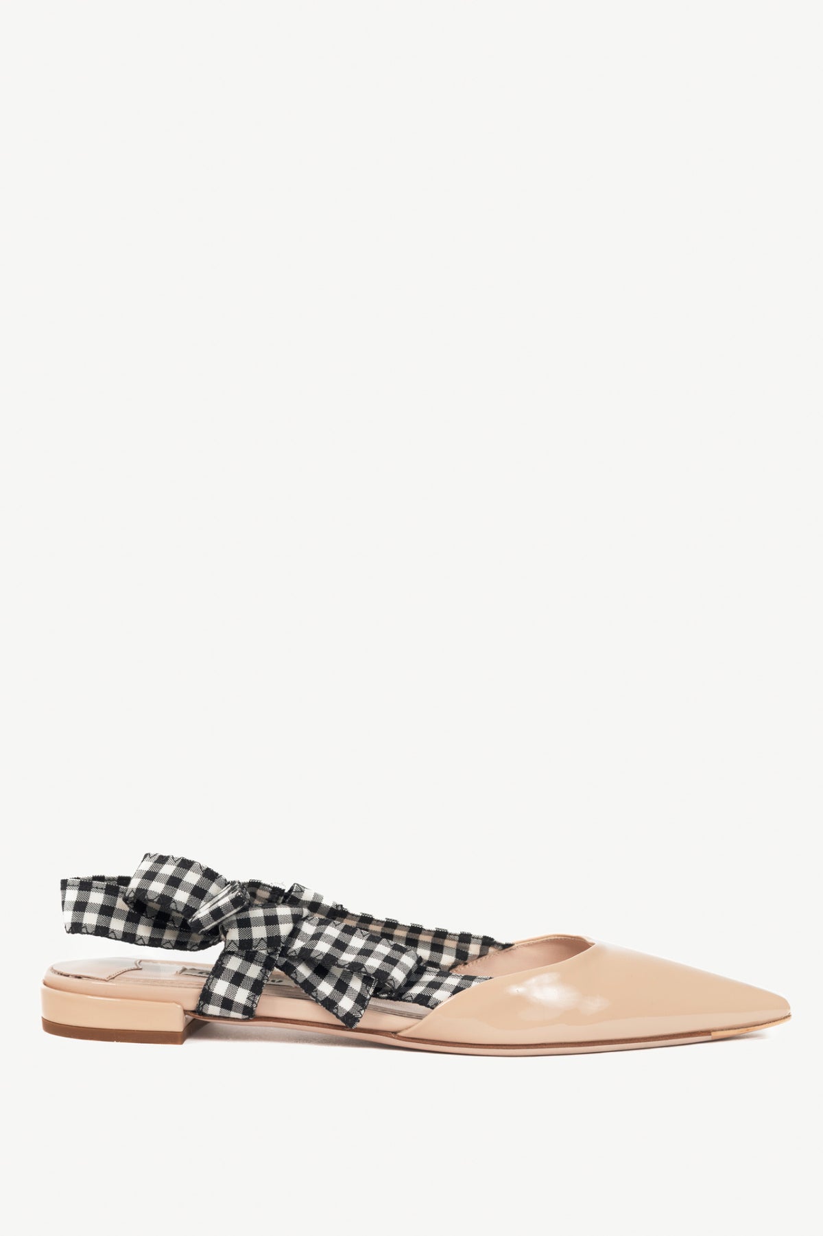 Miu Miu Slingback Flats 37.5