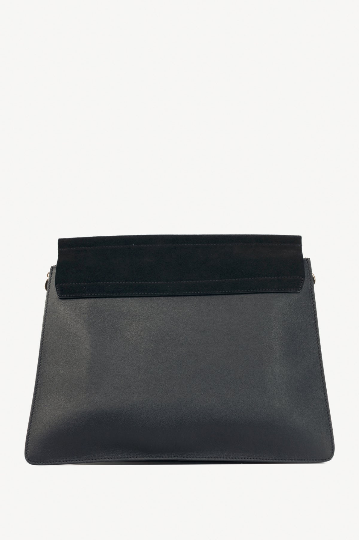 Chloe black suede faye bag