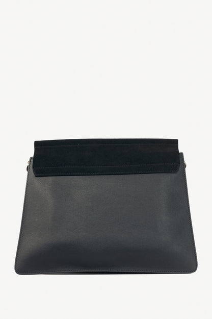 Chloe black suede faye bag