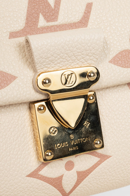 Louis Vuitton large monogram pale pink chain strap bag