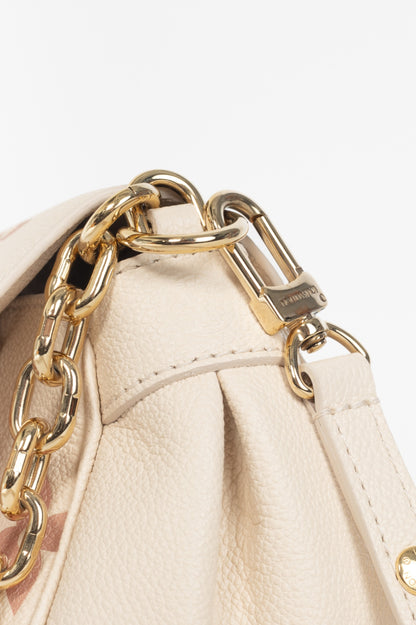 Louis Vuitton large monogram pale pink chain strap bag