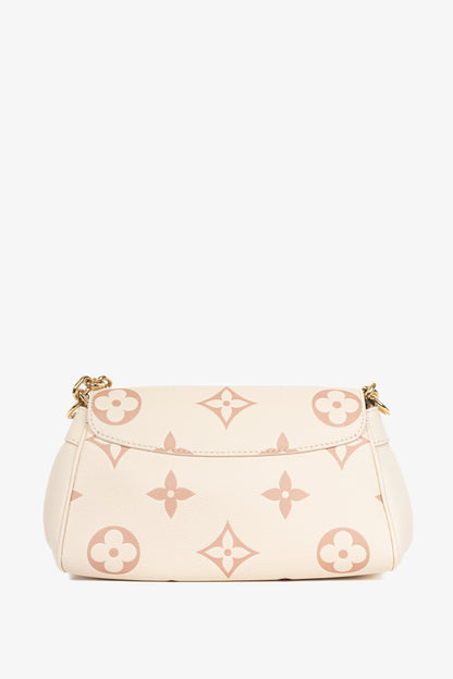 Louis Vuitton large monogram pale pink chain strap bag