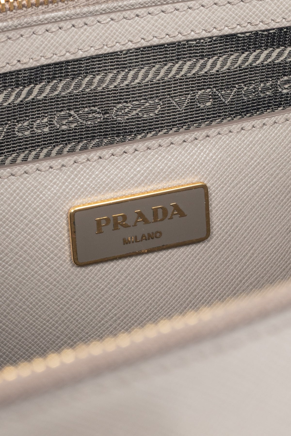 Prada Grey Galleria