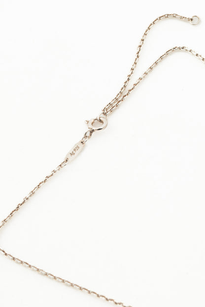Tiffany & Co. HardWear Sterling Silver Freshwater Pearl Link Pendant Necklace