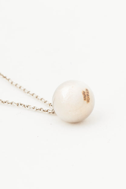 Tiffany & Co. HardWear Sterling Silver Ball-Pendant Chain Necklace