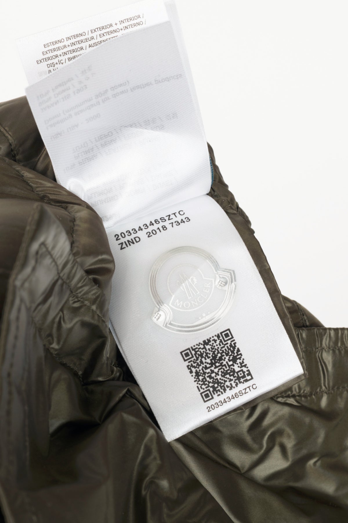 Moncler Cyanite Green Lightweight Hooded Puffer Jacket